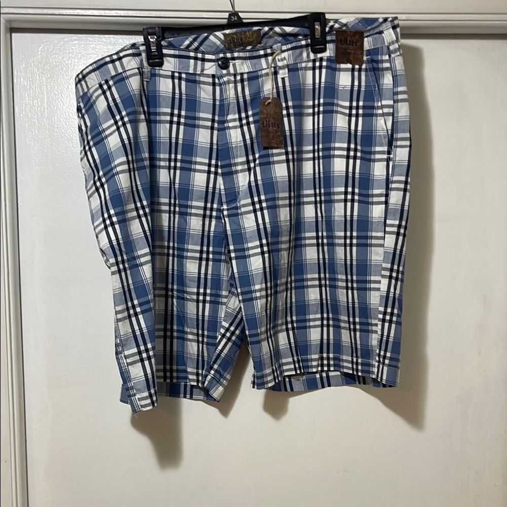 Blue modern fit shorts size 46 NWT